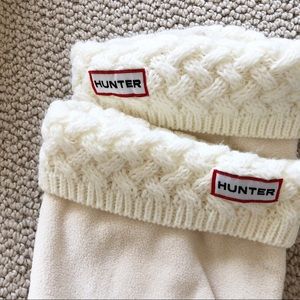 Hunter Original Tall Cable Knit Cuff Boot Socks